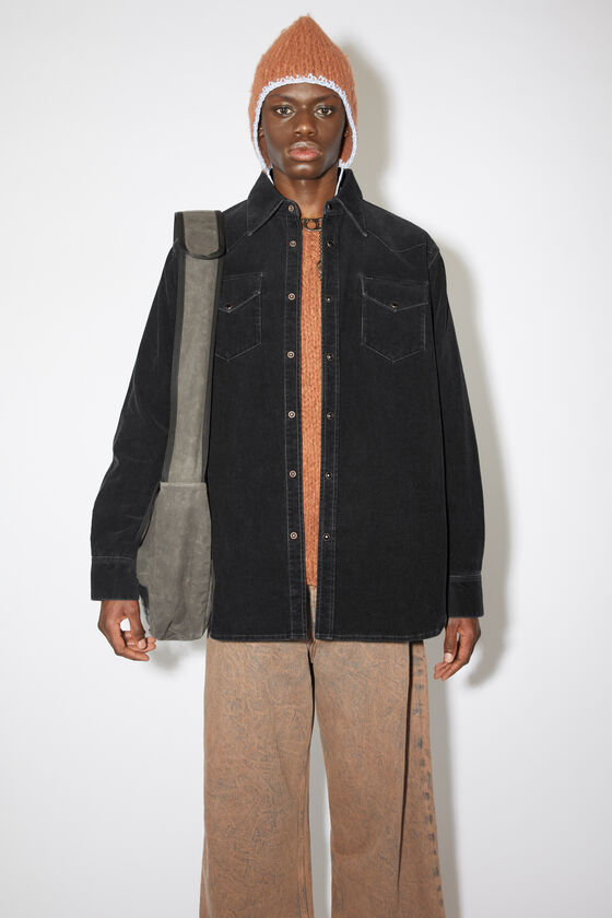 Acne Studios Cord-Hemd mit Knopfleiste