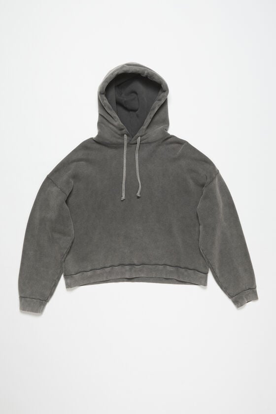 Acne Studios Sweatshirt mit Kapuze und Logoaufnäher Kostenloser Versand