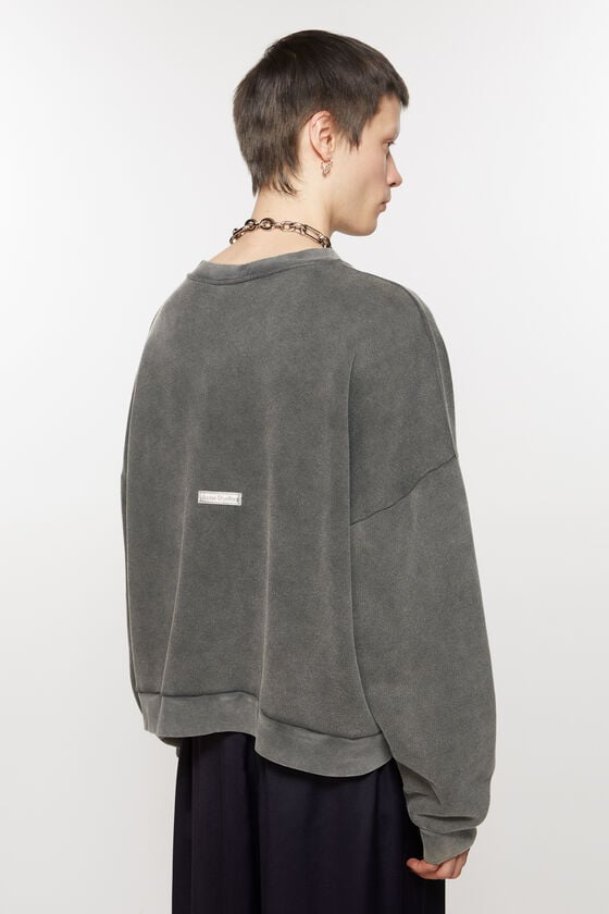 Acne Studios Pullover mit Logo-Patch Fabrikpreis