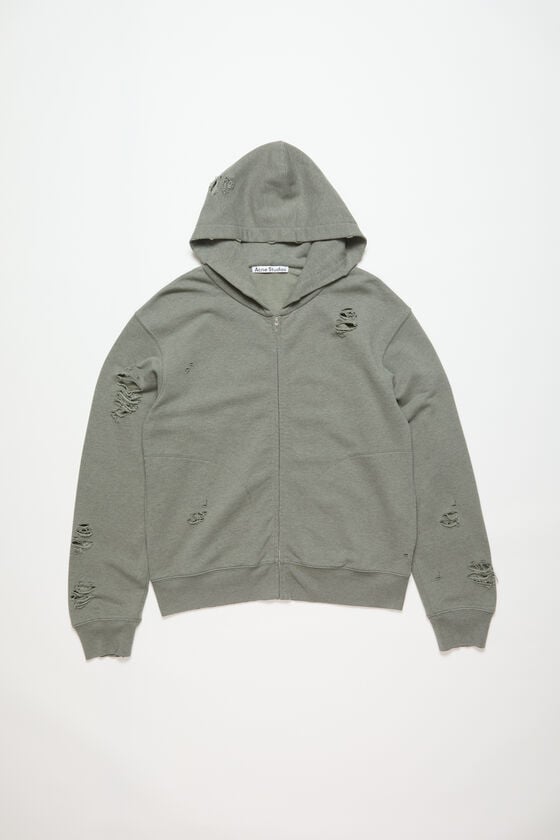 Acne Studios Hooded zipper sweater Sonderangebot