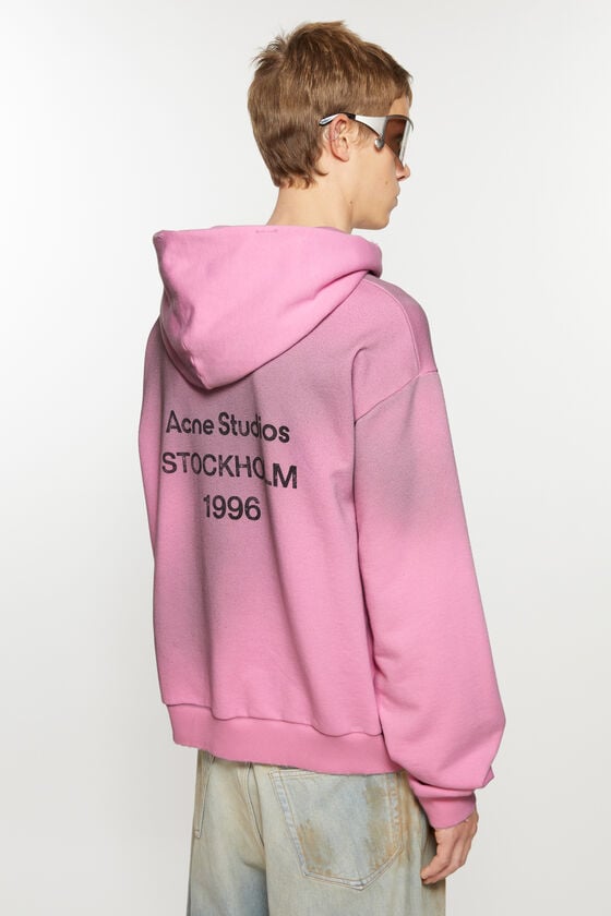 Acne Studios Kapuzenpullover mit Logo Rabatt