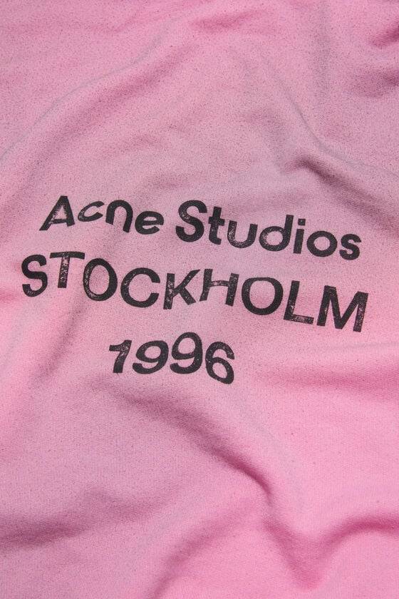 Acne Studios Kapuzenpullover mit Logo Rabatt