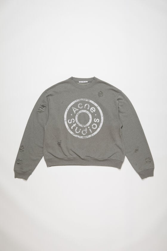 Acne Studios Pullover mit aufgedrucktem Logo Günstig kaufen