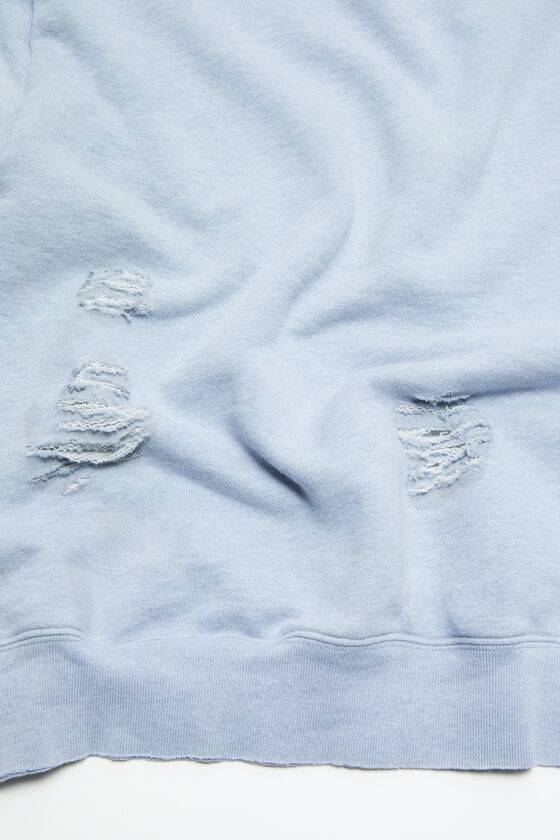 Acne Studios Pullover mit Logoprint im Used-Look Versandkostenfrei