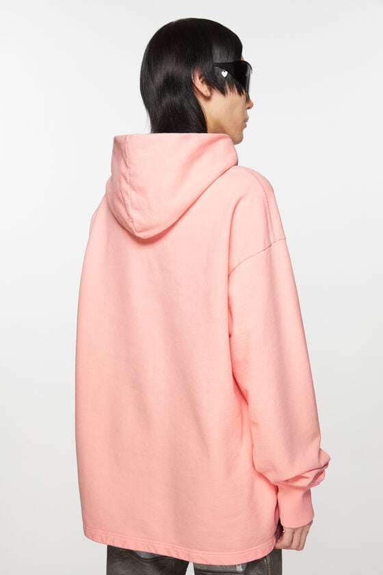 Acne Studios Hoodie mit Logo Saisonschlussverkauf