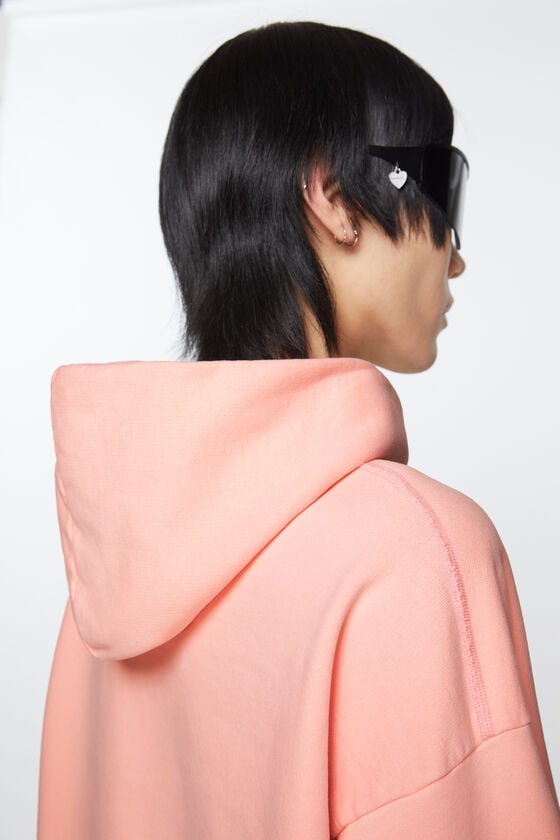 Acne Studios Hoodie mit Logo Saisonschlussverkauf