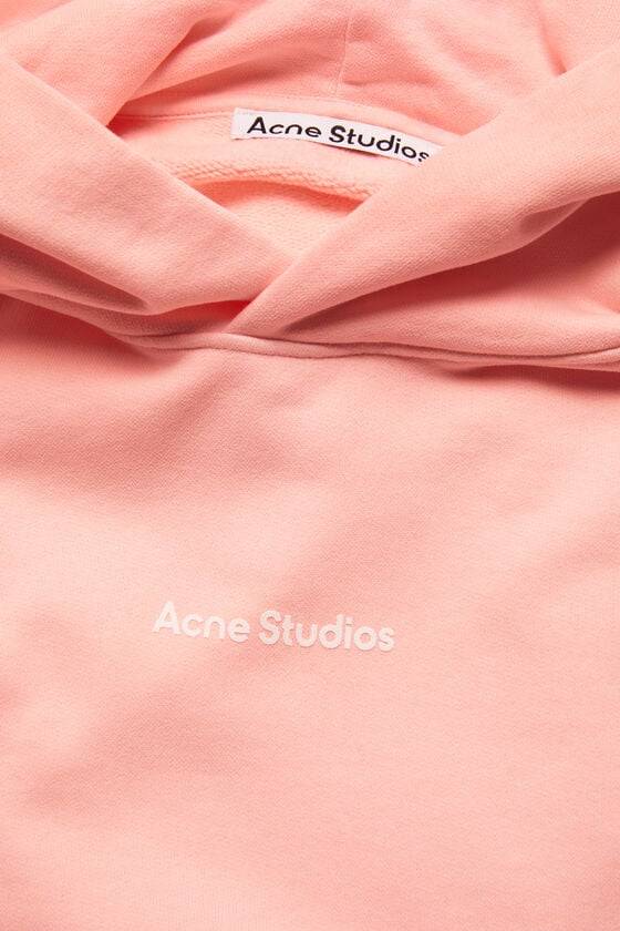 Acne Studios Hoodie mit Logo Saisonschlussverkauf