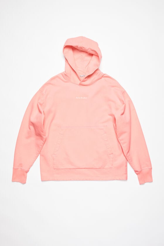 Acne Studios Hoodie mit Logo Saisonschlussverkauf