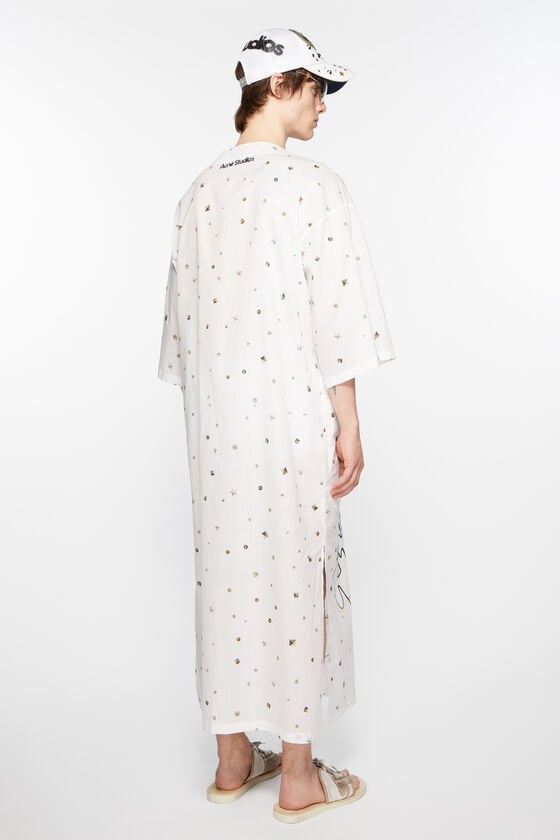 Acne Studios Bedrucktes Kleid Valentinstagsangebot