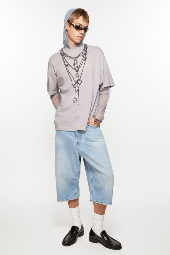 Acne Studios Jeansshorts - Lockere Passform Online