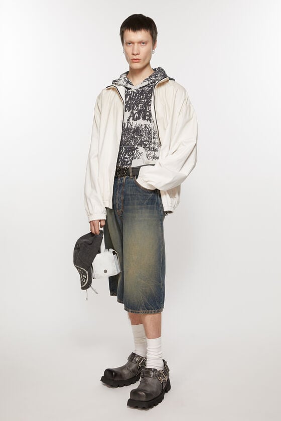 Acne Studios Jeansshorts - lockere Passform Hotsell