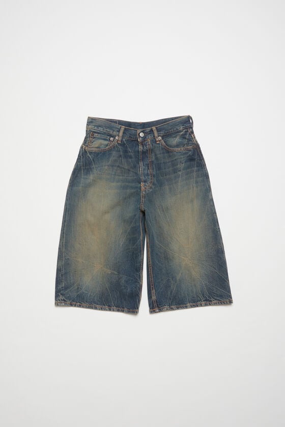 Acne Studios Jeansshorts - lockere Passform Hotsell