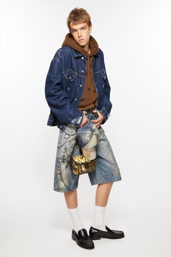 Acne Studios Loose fit shorts Schlussverkauf
