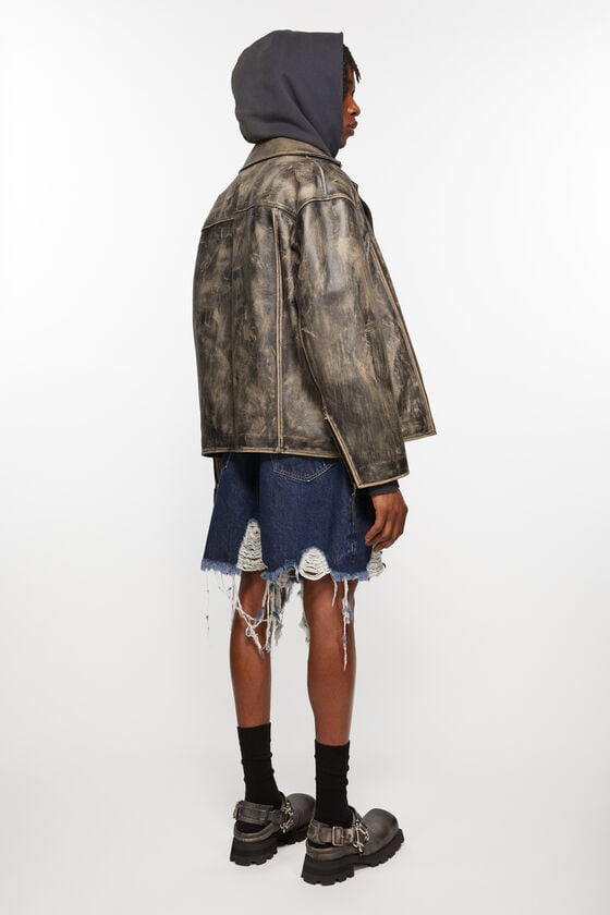 Acne Studios Distressed Denim Shorts - Super Baggy Fit Meist gekauft