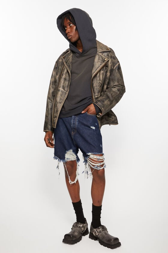 Acne Studios Distressed Denim Shorts - Super Baggy Fit Meist gekauft