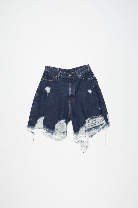 Acne Studios Distressed Denim Shorts - Super Baggy Fit Meist gekauft