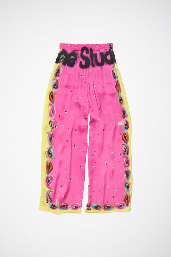 Acne Studios Bedruckte Hose Lagerräumung