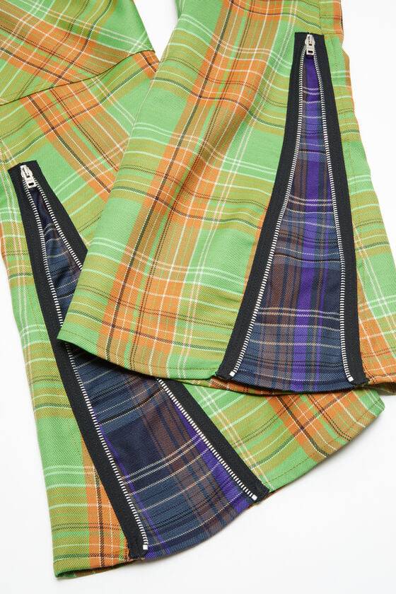 Acne Studios Cargo-Hose mit Karomuster Heißer Verkauf