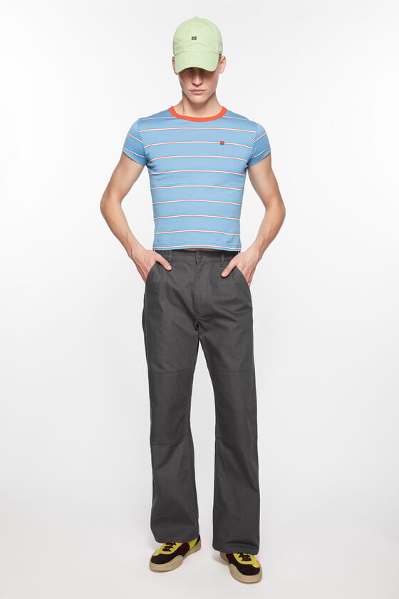 Acne Studios Canvas-Hose mit Patch-Konstruktion Unisex Neuheiten