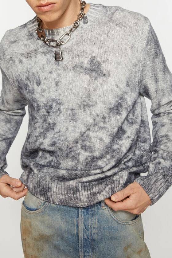 Acne Studios Pullover mit Acid-Print Nur für heute