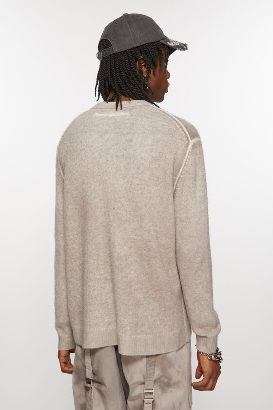 Acne Studios Bedruckter Pullover mit Rundhalsausschnitt Vierteljährliche Förderung