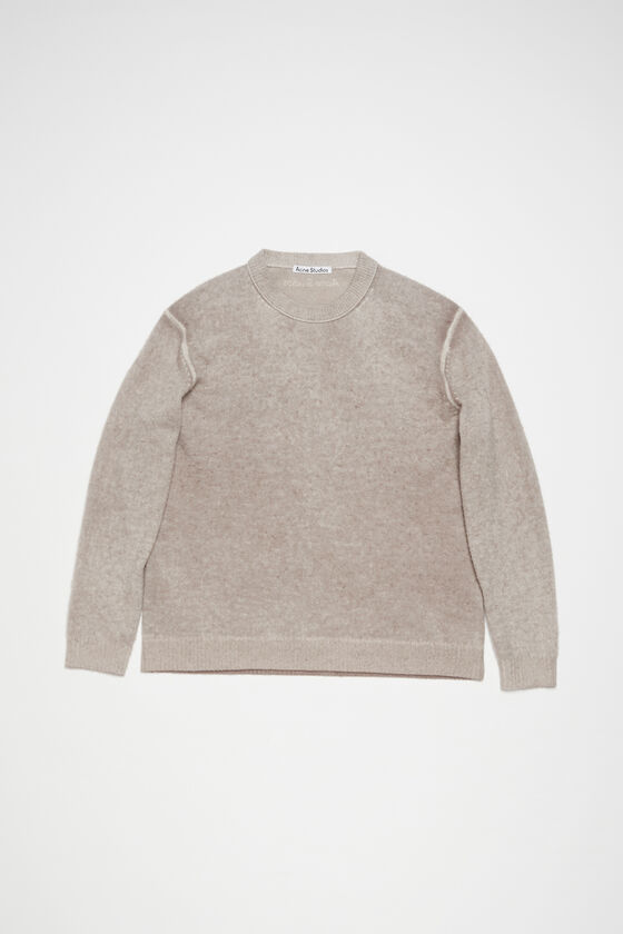 Acne Studios Bedruckter Pullover mit Rundhalsausschnitt Vierteljährliche Förderung