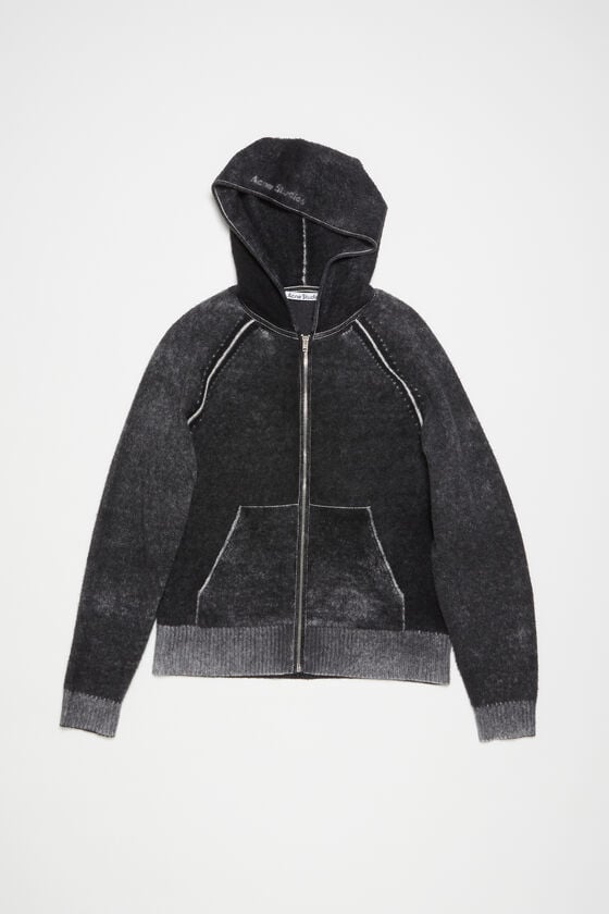 Acne Studios Pullover mit Reißverschluss mit Kapuze Discount Store für neue Produkte