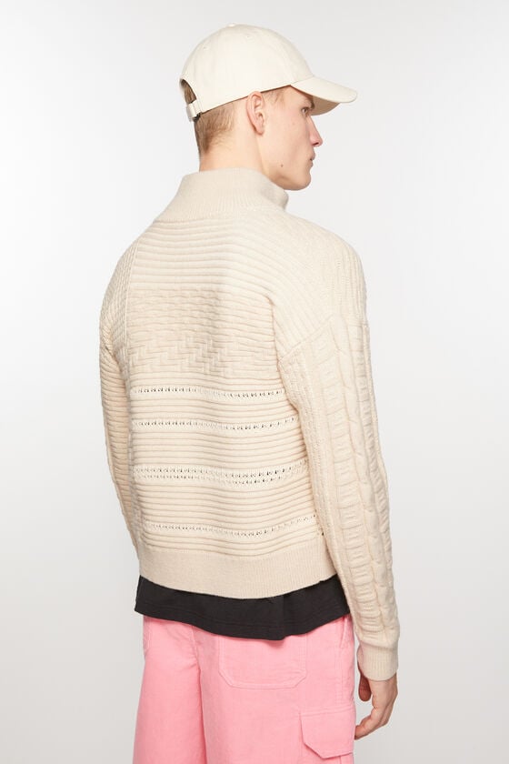 Acne Studios Strickjacke aus Patchwork-Strick Unisex Begrenzt auf 3 Tage