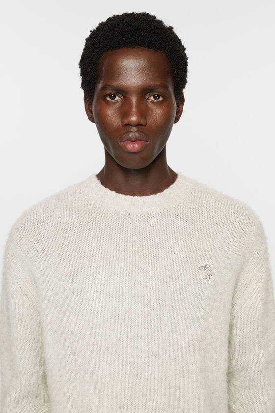 Acne Studios Wollpullover mit Rundhalsausschnitt zollfrei