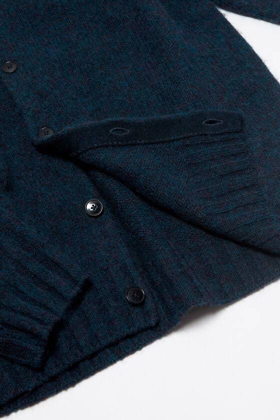 Acne Studios Polo-Cardigan aus Wolle 50% Rabatt für begrenzte Zeit