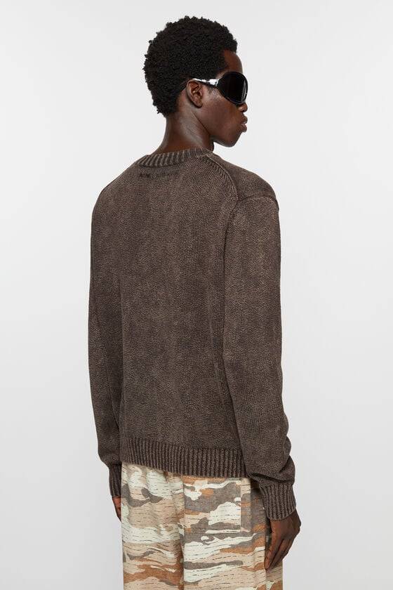 Acne Studios Pullover mit Acid-Waschung Rabatte dieses Monats