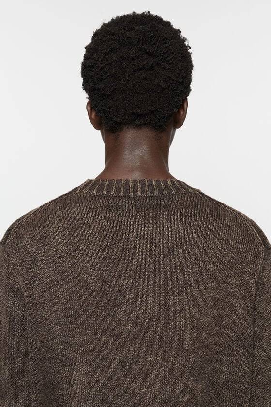 Acne Studios Pullover mit Acid-Waschung Rabatte dieses Monats