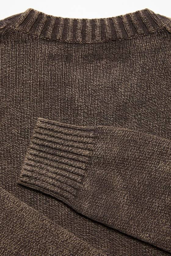 Acne Studios Pullover mit Acid-Waschung Rabatte dieses Monats