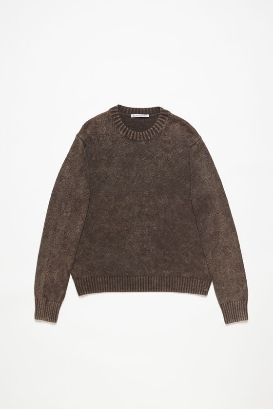 Acne Studios Pullover mit Acid-Waschung Rabatte dieses Monats