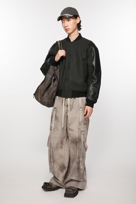Acne Studios Overshirt-Jacke aus Twill Online Shopping