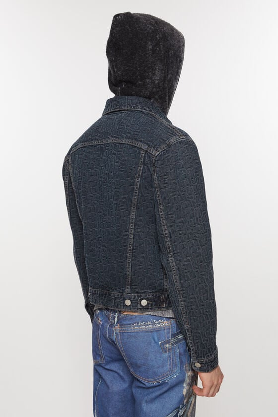 Acne Studios Jeansjacke - Normale verkürzte Passform Exklusivangebot