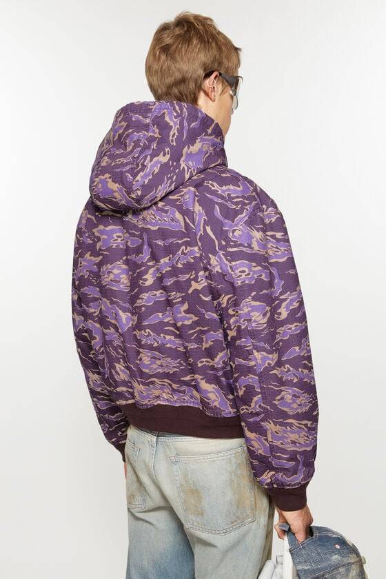 Acne Studios Gefütterte Jacke mit Kapuze Preisnachlass