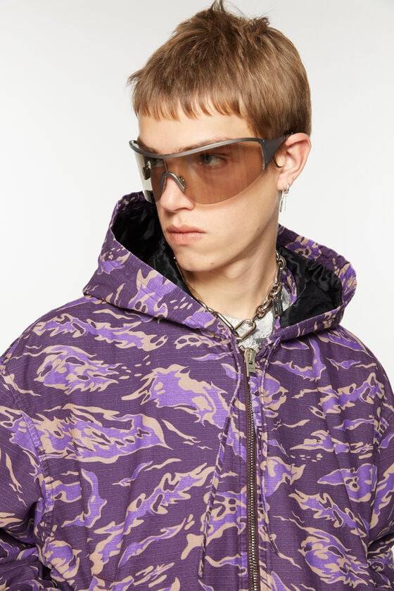 Acne Studios Gefütterte Jacke mit Kapuze Preisnachlass