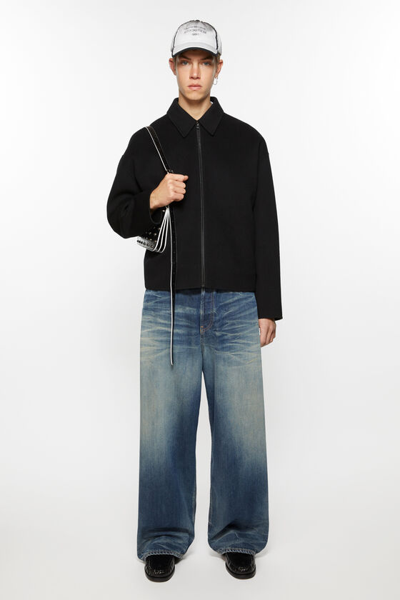 Acne Studios Jacke mit Reißverschluss aus Wolle Black Friday