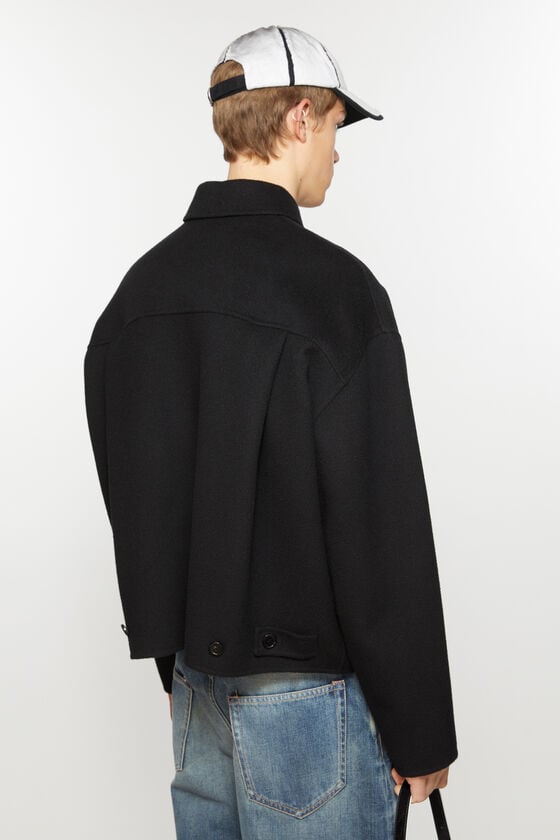 Acne Studios Jacke mit Reißverschluss aus Wolle Black Friday