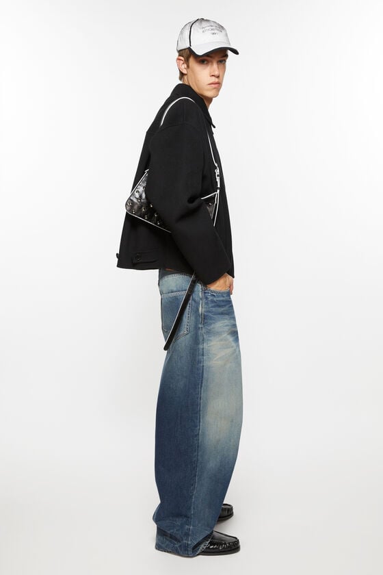 Acne Studios Jacke mit Reißverschluss aus Wolle Black Friday