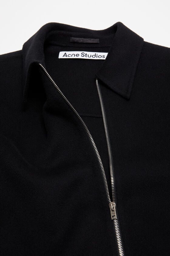 Acne Studios Jacke mit Reißverschluss aus Wolle Black Friday