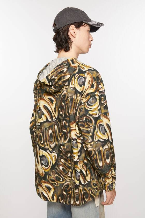 Acne Studios Kapuzen-Jacke mit Logo Osterangebot
