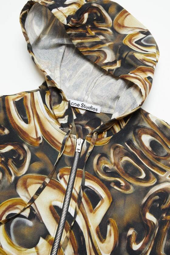 Acne Studios Kapuzen-Jacke mit Logo Osterangebot