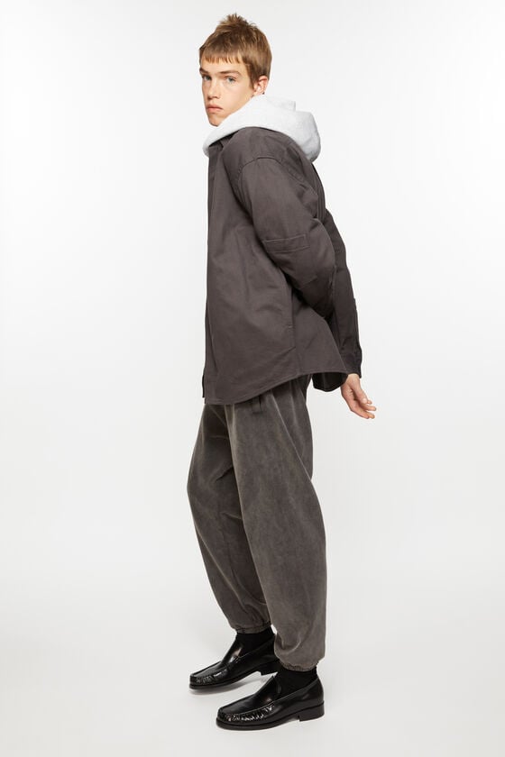 Acne Studios Twill Zipper Overshirt Jacke Jubiläumsangebot