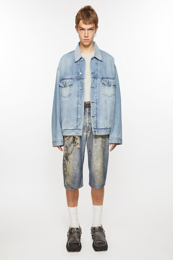 Acne Studios Jeansjacke – entspannte Passform Zeitlich begrenztes Angebot