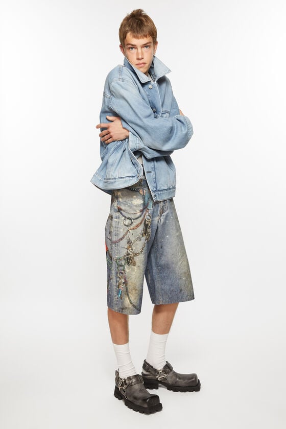 Acne Studios Jeansjacke – entspannte Passform Zeitlich begrenztes Angebot