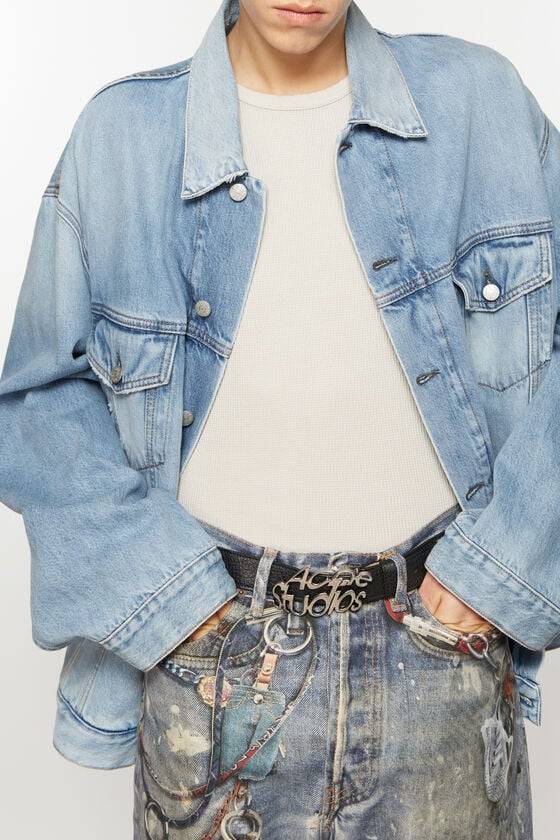 Acne Studios Jeansjacke – entspannte Passform Zeitlich begrenztes Angebot