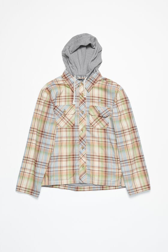 Acne Studios Überhemdjacke mit Kapuze Unisex Blitzangebot