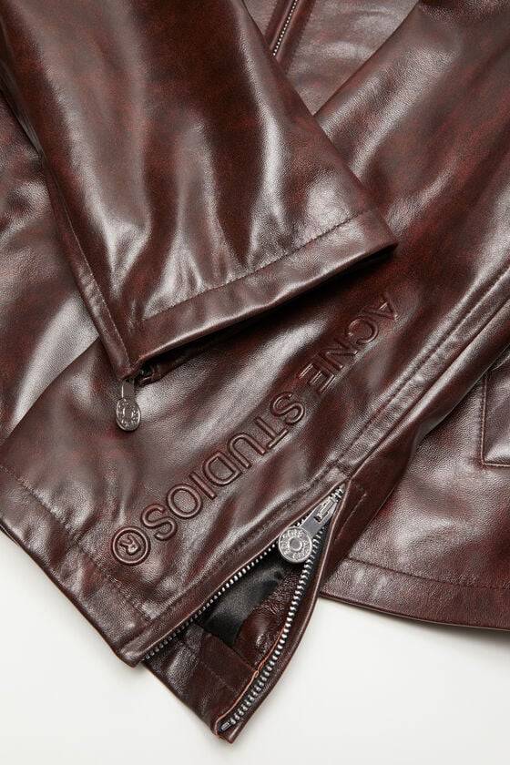 Acne Studios Lederjacke Sonderangebote